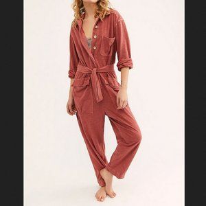 Free People More Like This Onesie in Terra-Cotta